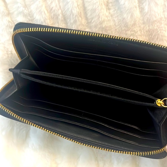 NWOT MICHAEL Michael Kors Leopard Dyed Hair Calf Full Zip Clutch Wallet Leather - Picture 2 of 5